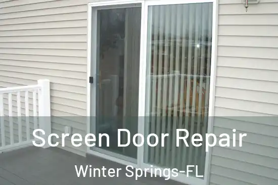  Screen Door Repair Winter Springs-FL